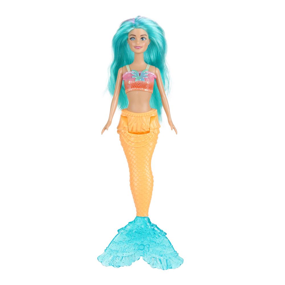 Кукла 29см barbie, пластиковый хвост, блист. в кор.24шт