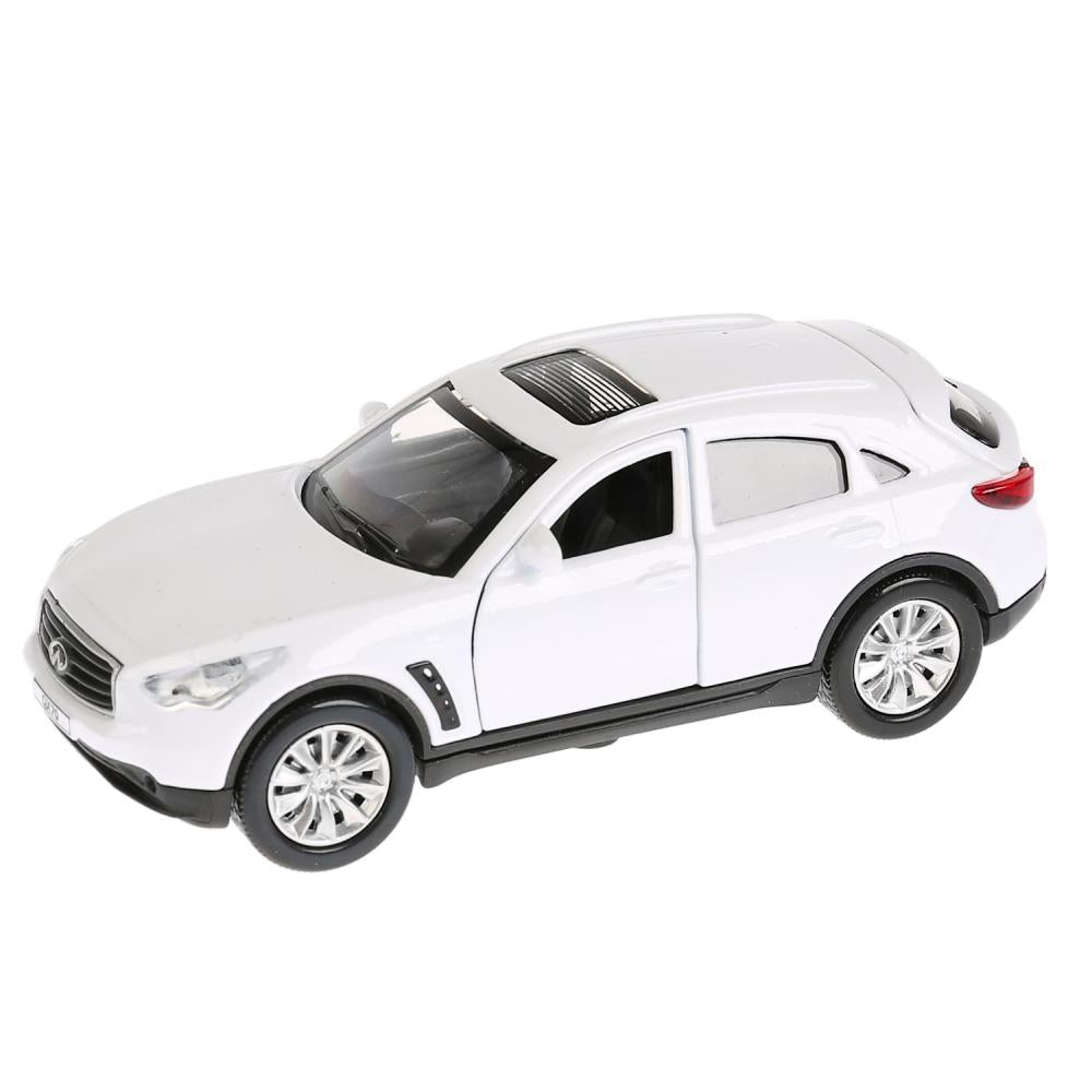 QX70-WT-SL 278686 Машина металл свет-звук INFINITI QX70 12 см, двери, багаж, белый, кор. Технопарк