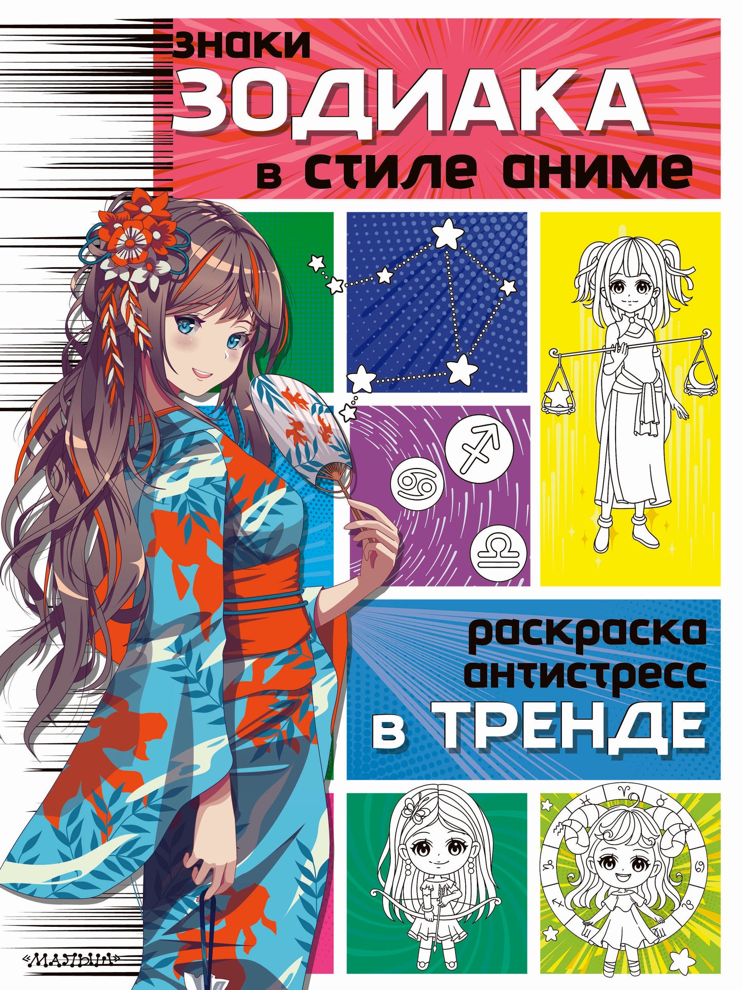 Знаки зодиака в стиле аниме