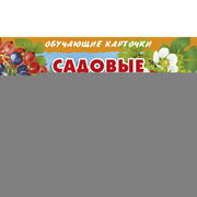 Карточки. Садовые ягоды ; Карточки. Садовые ягоды