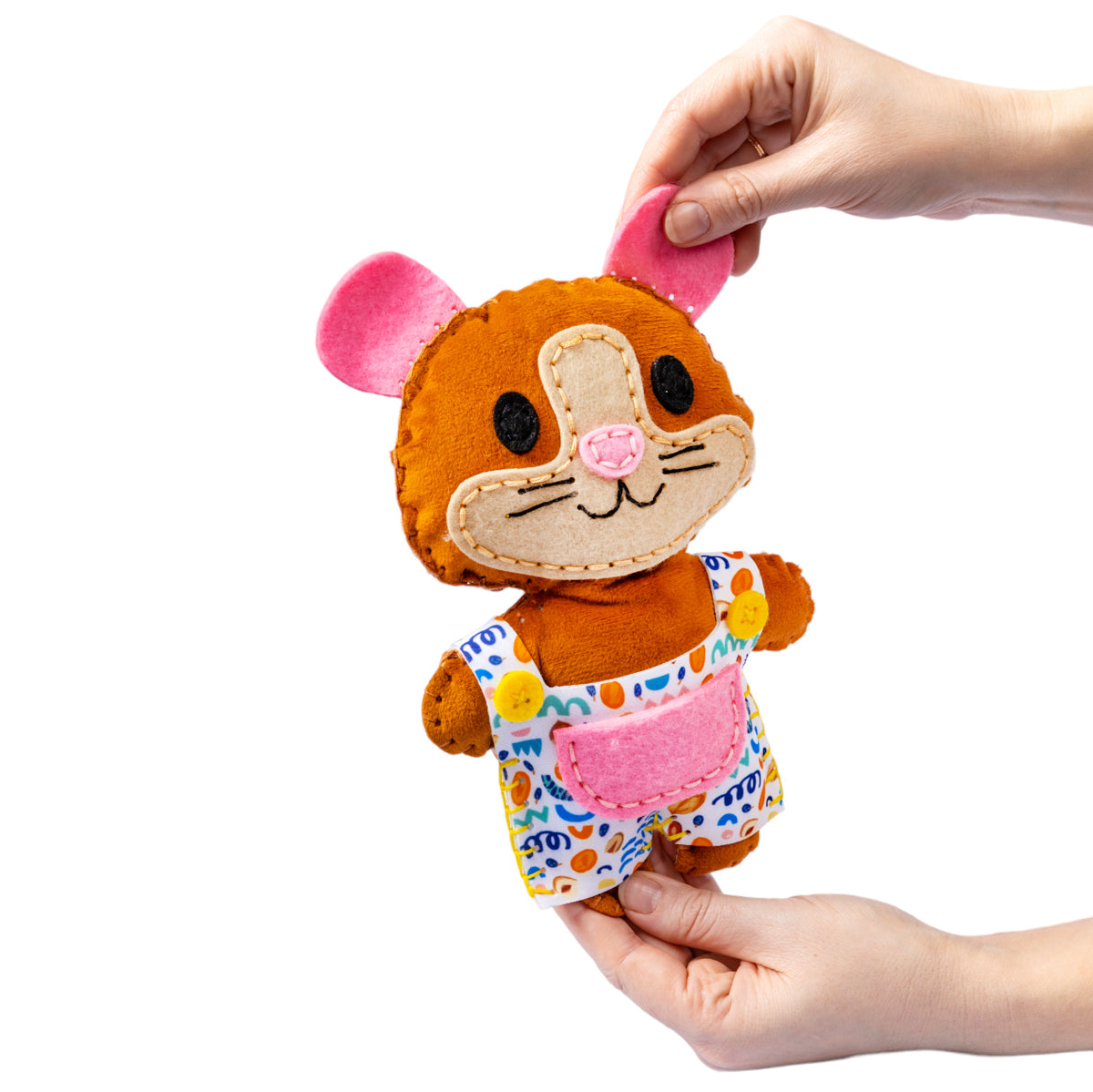 Набор для творчества. Плюшевая игрушка своими руками "Хомяк"
