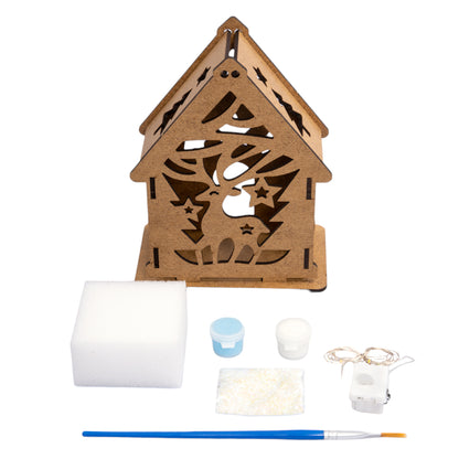 Набор для творчества "Декор своими руками" Настольный фонарь. Волшебный олень.