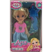 Кукла Анечка 12см, акс., кор КАРАПУЗ в кор.120шт
