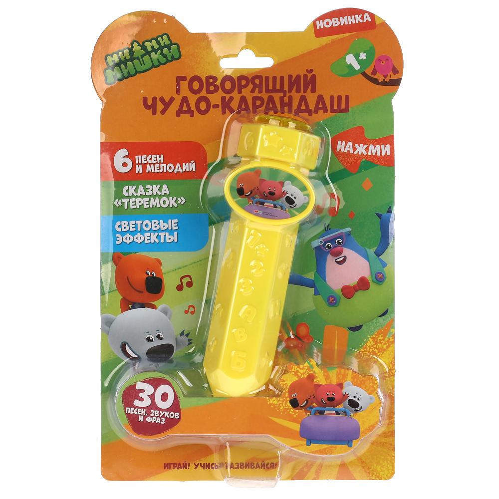 Говорящий чудо-карандаш Ми-ми-мишки 30 песен,звуков,фраз.свет.блист.бат. Умка в кор.120шт