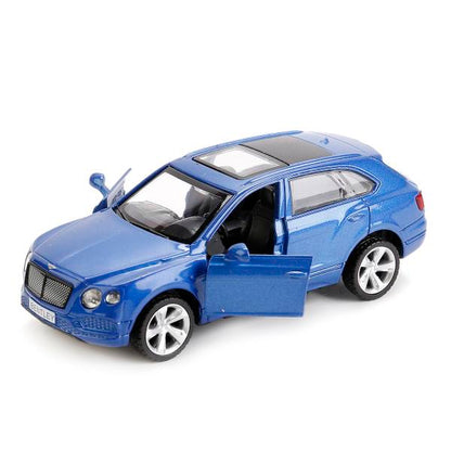 МАШИНА "ТЕХНОПАРК" МЕТАЛЛ. ИНЕРЦ. BENTLEY BENTAYGA, 1:45, ОТКРЫВ. ДВЕРИ, В РУСС. КОР. в кор.2*36шт
