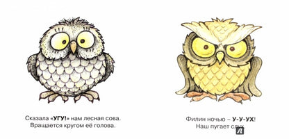 Савушкин. Мои первые слова. Птицы лесов и полей. (для детей от 1-3 лет).
