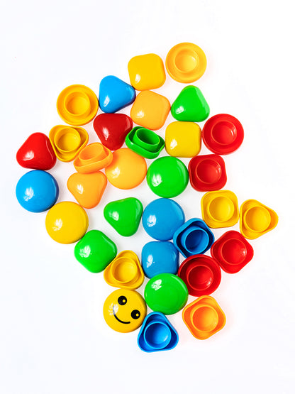 Мозаика для самых маленьких Baby Toys Цветочек d 40, 6 цв .(39 эл.)