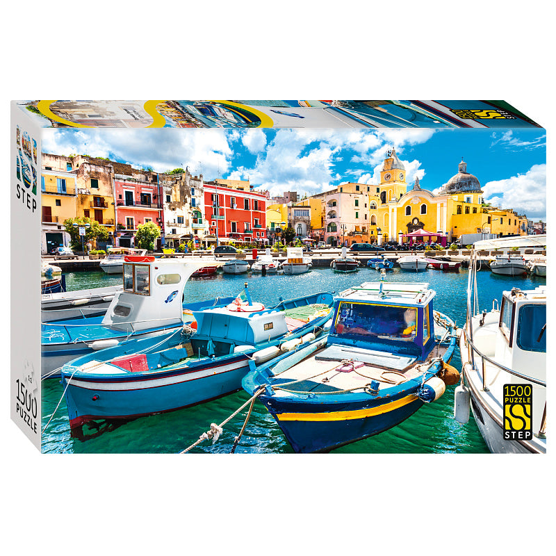 83076 Мозаика "puzzle" 1500 "Прочида, Италия"
