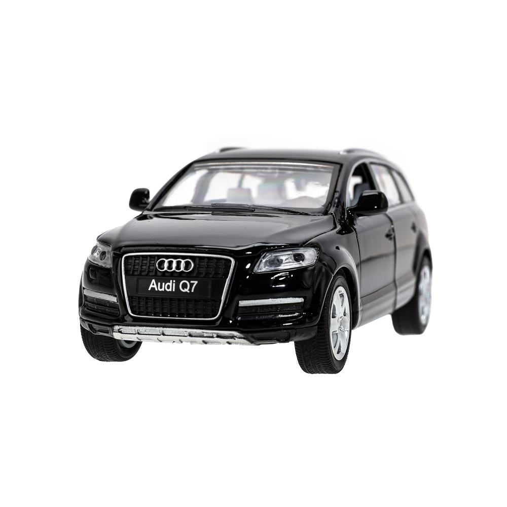 Машина металл свет-звук AUDI Q7, 15,4 см, двери, капот, багажник, инерция Технопарк в кор.2*24шт
