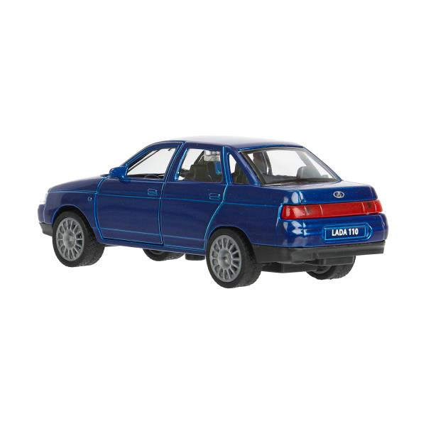 Машина металл LADA 110 12 см, двери, инерц., кор. Технопарк в кор.2*24шт