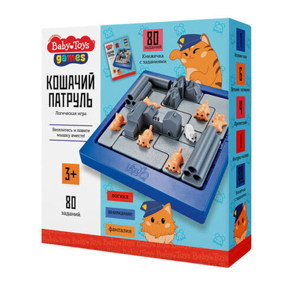 Игра настольная "Кошачий патруль" Baby toys