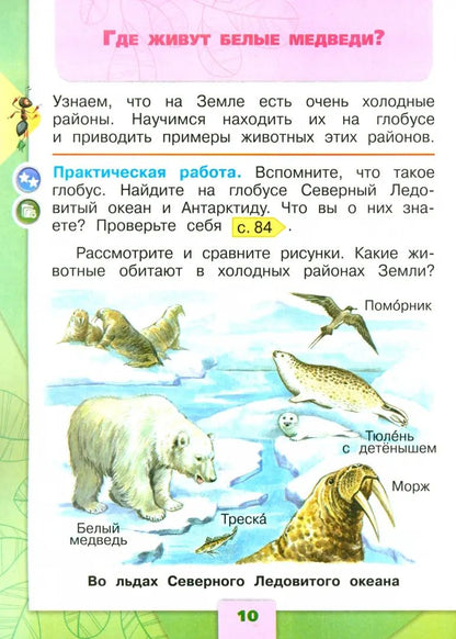 Плешаков Окружающий мир. 1 кл. (Приложение 1) Учебник. Часть 2 (Школа России) (16-е издание)