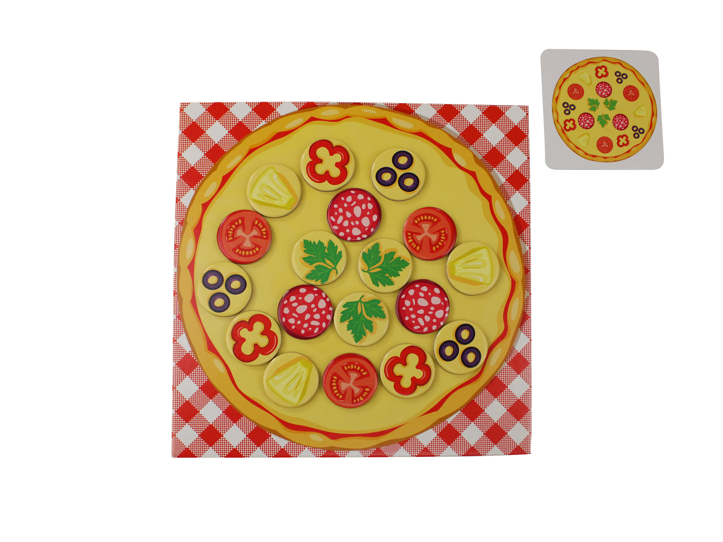 Игра настольная "Pizza Party" Baby Toys в кор.14шт