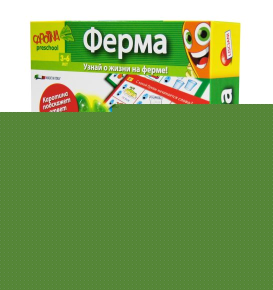LISCIANI. Обучающая игра "Ферма" с интерактивной Морковкой арт.R55111