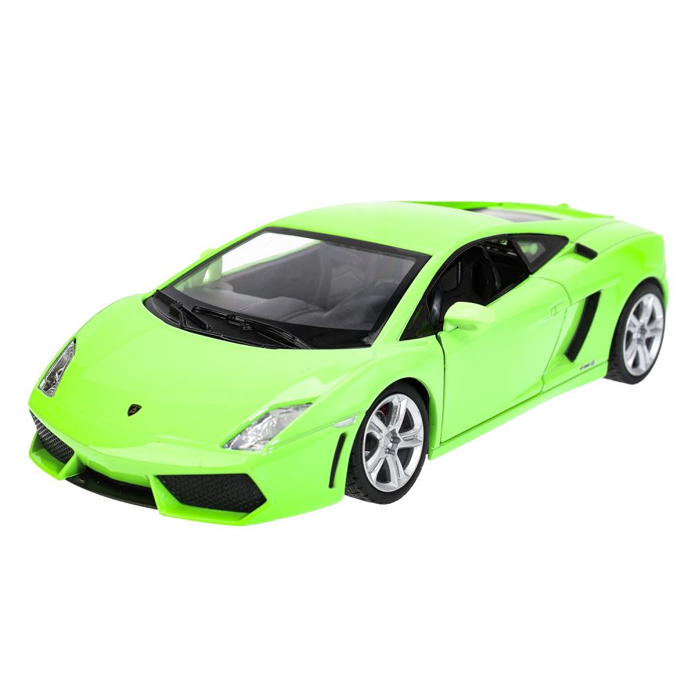 Машина металл свет-звук lamborghini gallardo lp 560-4, 18 см, двери,багажник Технопарк в кор.2*6шт