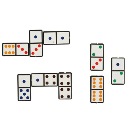 Настольная игра домино, динозаврики, кор.5*13*2см ИГРАЕМ ВМЕСТЕ в кор.2*240шт