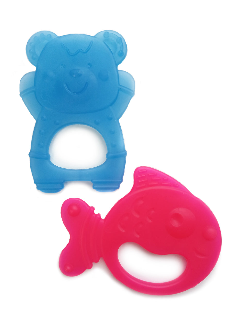 Прорезыватели комплект "Медвежонок и Рыбка" Baby Toys