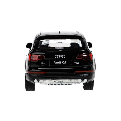 Машина металл свет-звук AUDI Q7, 15,4 см, двери, капот, багажник, инерция Технопарк в кор.2*24шт