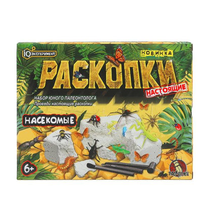 Раскопки раскопки, коробка IQ Эксперимент в кор.2*24шт