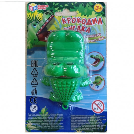 Настольная игра, крокодил кусака, кор. 9*14,5*4,5 см ИГРАЕМ ВМЕСТЕ