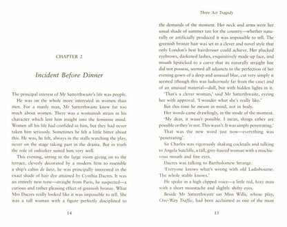 Three Act Tragedy (Agatha Christie) Трагедия в трёх актах (Агата Кристи) /Книги на английском языке