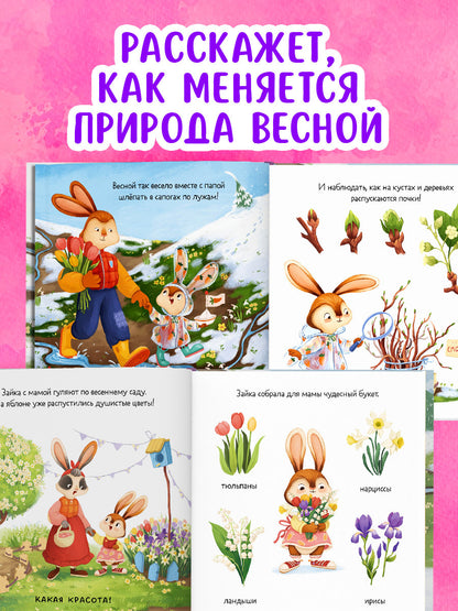 Книжки-картинки. Зайка и чудесная весна/Нет а.