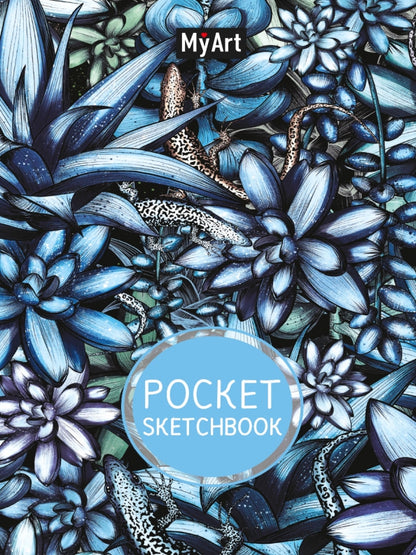 MyArt. Pocket СКЕТЧБУК. ЯЩЕРКИ