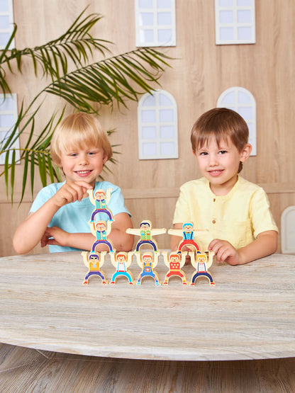 Игра настольная "Акробаты" серия Baby Toys Games 24 шт