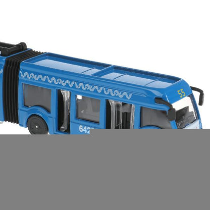 Технопарк. Троллейбус Метрополитен арт.SB-18-11WB(NO IC).20-1 19 см, с резинкой,металл,двери, инерц.