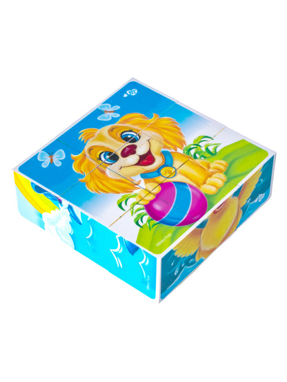 Кубики "Глазастики" (без обклейки) 9 шт Baby Toys