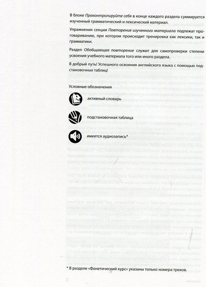 Самоучитель английского языка №1. Методика подстановочных таблиц.Книга 1 Elementary