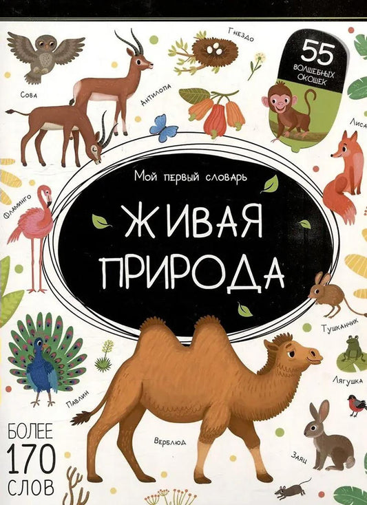 Живая природа: книжка с окошками