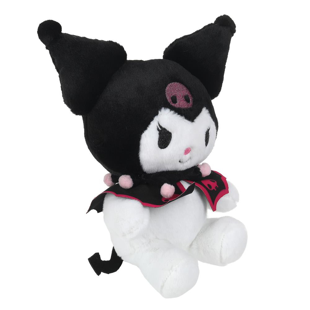 Игрушка мягкая Kuromi San RIO Куроми 17см в черной шапочке, в пакете "МУЛЬТИ-ПУЛЬТИ" в кор.24шт