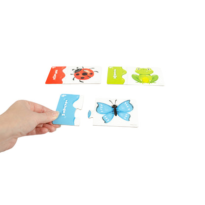 Пазлы парные "Учим цвета" 20 эл Baby Toys (макси)