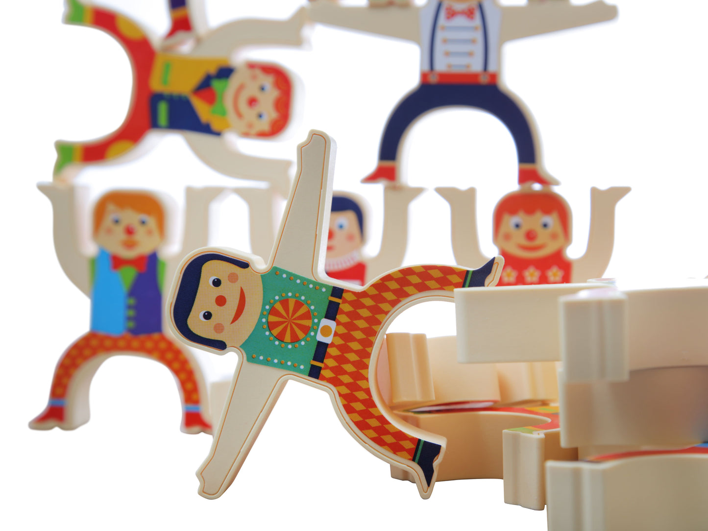 Игра настольная "Акробаты" серия Baby Toys Games 24 шт