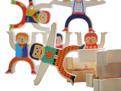 Игра настольная "Акробаты" серия Baby Toys Games 24 шт