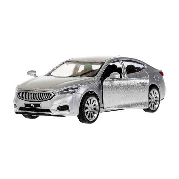 Машина металл KIA k7, 11,5 см, двери, инерция, кор. Технопарк в кор.2*48шт