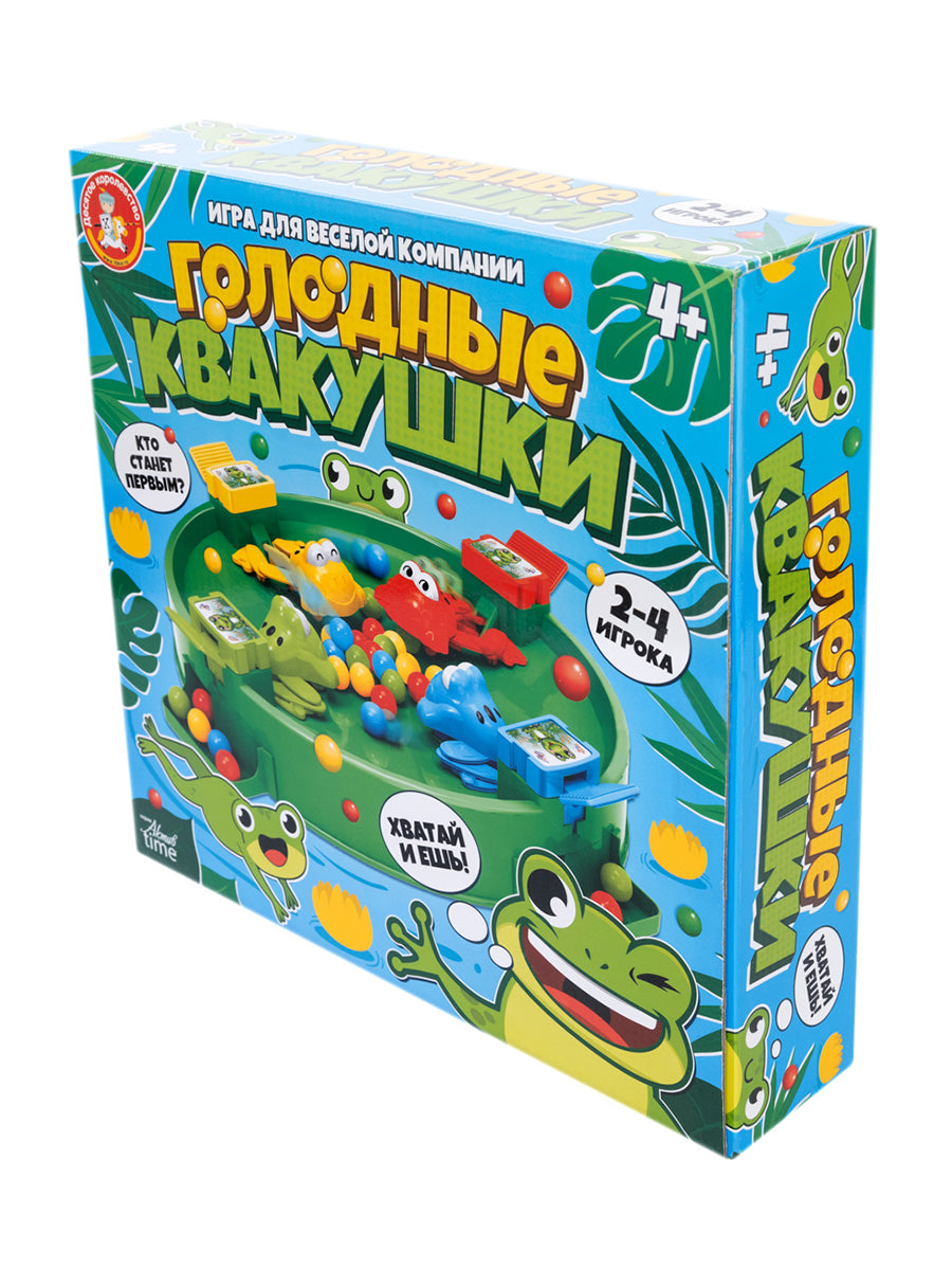 Игра "Голодные квакушки" Aктив time