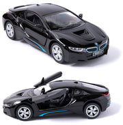 Kinsmart. Модель арт.КТ5379/4 "BMW i8" 1:36 (черная) инерц.