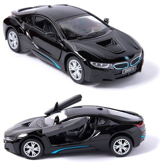 Kinsmart. Модель арт.КТ5379/4 "BMW i8" 1:36 (черная) инерц.
