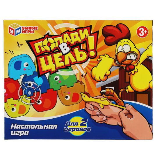 Настольная игра попади в цель, кор.24,5*19,5*6см Умные игры в кор.2*36шт