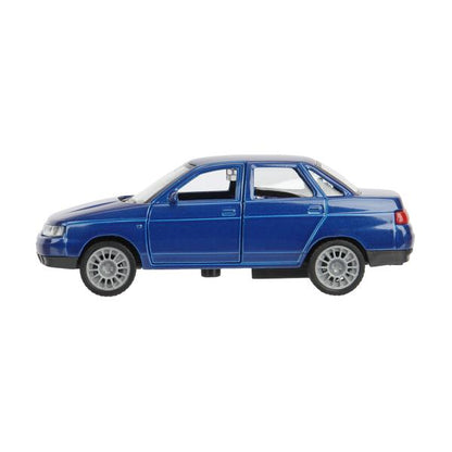 Машина металл LADA 110 12 см, двери, инерц., кор. Технопарк в кор.2*24шт