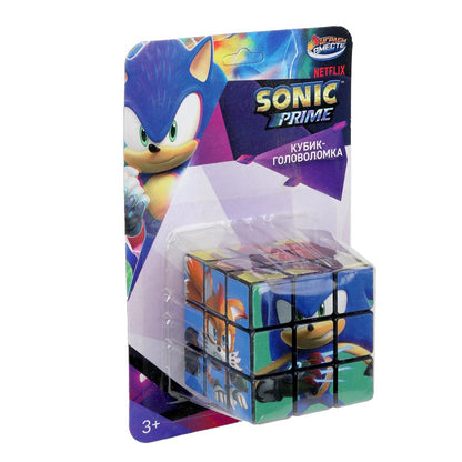 Логическая игра Sonic кубик 3х3, блистер 11*17*6 см ИГРАЕМ ВМЕСТЕ в кор.2*144шт