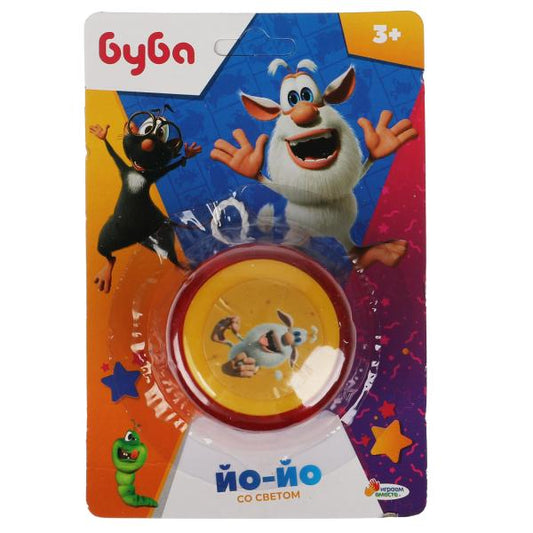 Йо-йо БУБА свет, блист. 10*15*5см ИГРАЕМ ВМЕСТЕ в кор.2*120шт