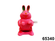65340 Заводная игрушка Розовый Кролик (прыгает)