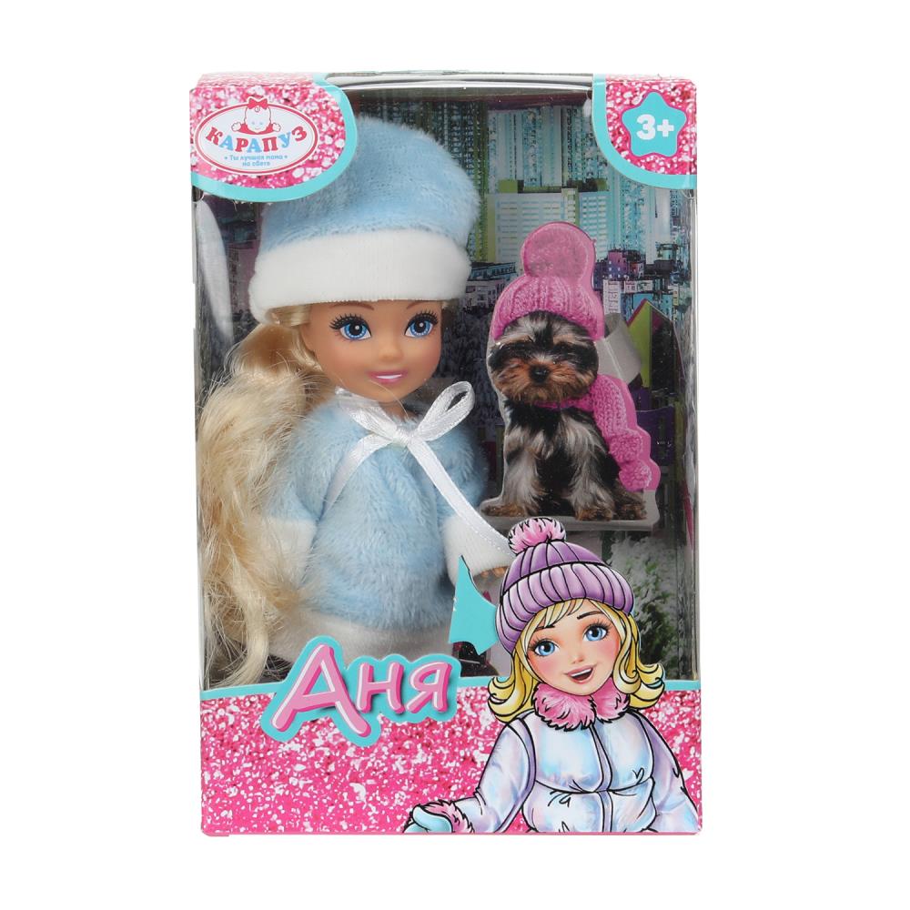 Кукла Аня 12 см, кор КАРАПУЗ в кор.120шт