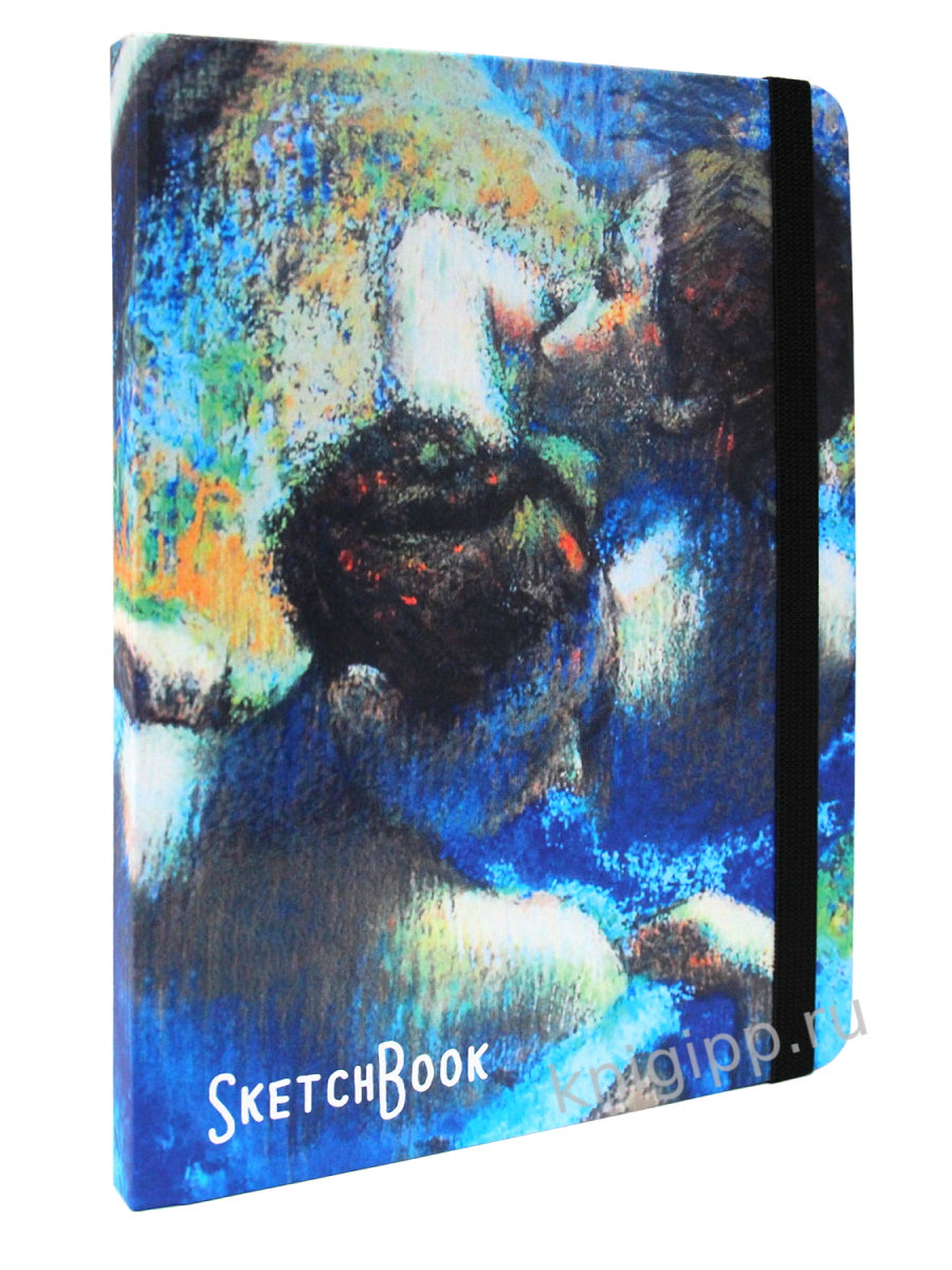 СКЕТЧБУК А5. Эдгар Дега. ГОЛУБЫЕ ТАНЦОВЩИЦЫ (выб.лак)