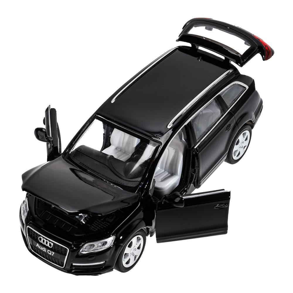 Машина металл свет-звук AUDI Q7, 15,4 см, двери, капот, багажник, инерция Технопарк в кор.2*24шт