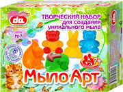 НАБОР МЫЛО АРТ "ЗВЕРУШКИ" в кор.10шт