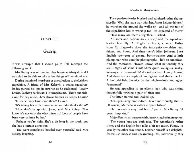 Murder in Mesopotamia (Agatha Christie) Убийство в Месопотамии (Агата Кристи) /Книги на английском языке